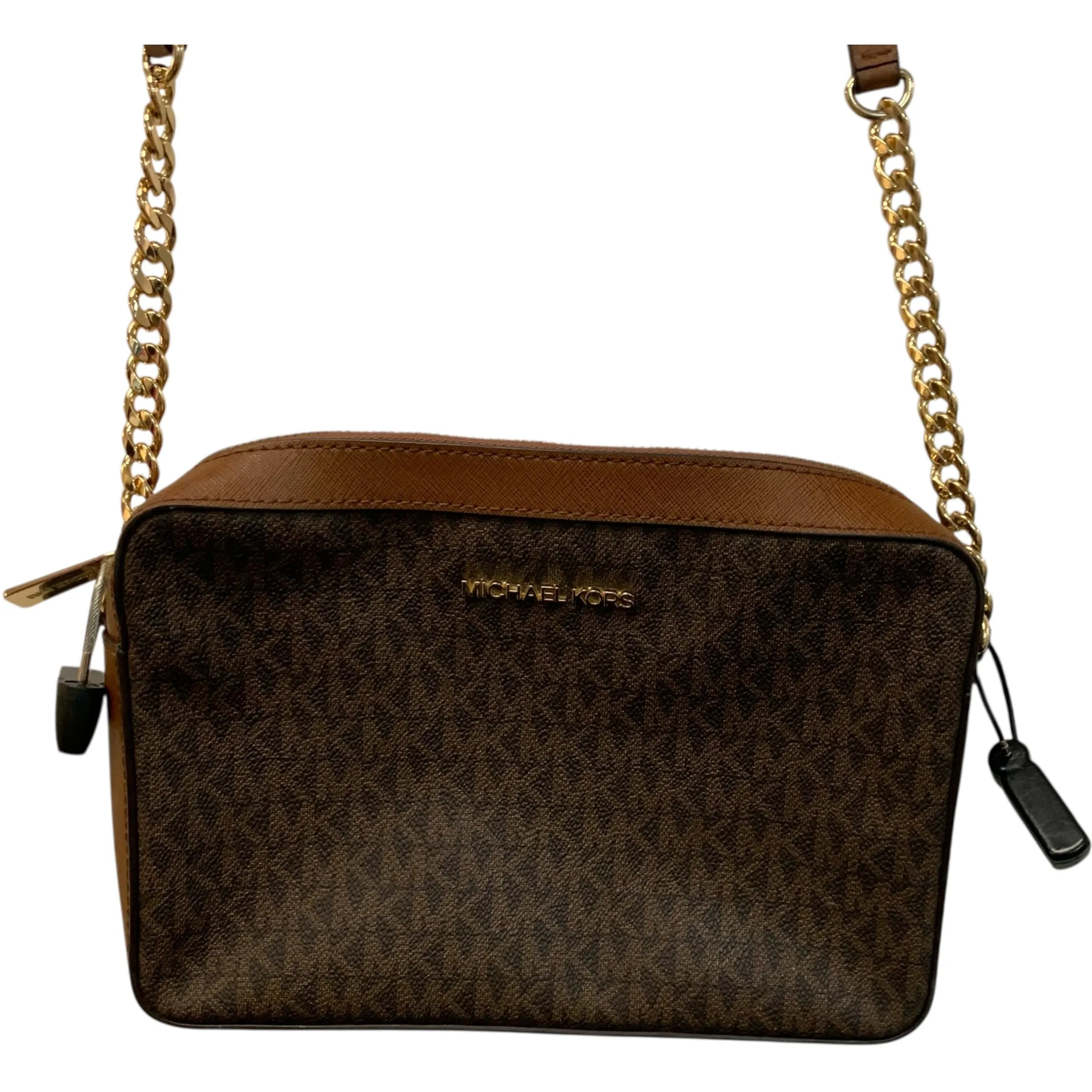 Crossbody Designer By Michael Kors, Size: Medium