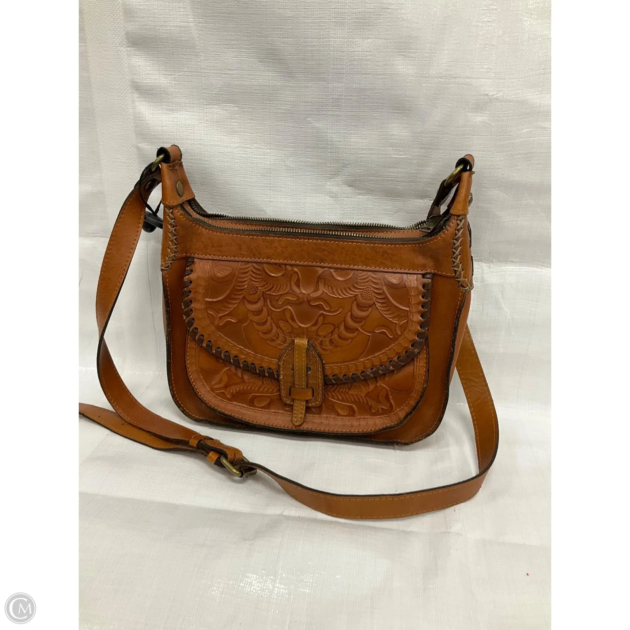 Crossbody Designer By Patricia Nash, Size: Large