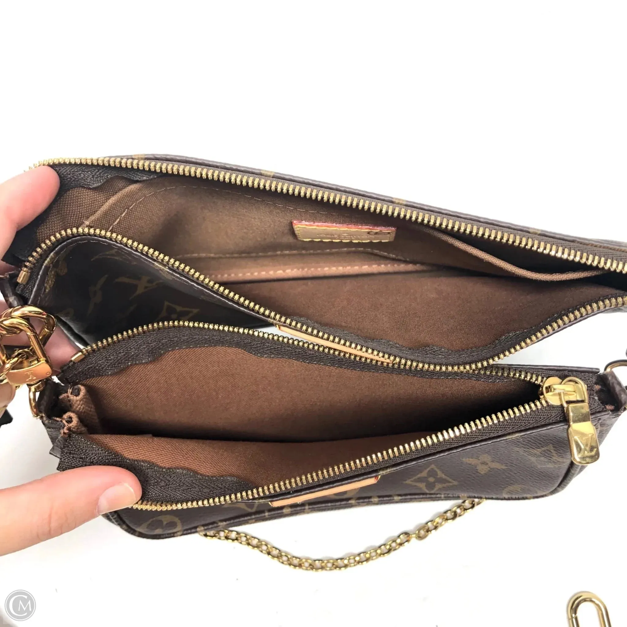 Crossbody Luxury Designer By Louis Vuitton, Size: Small