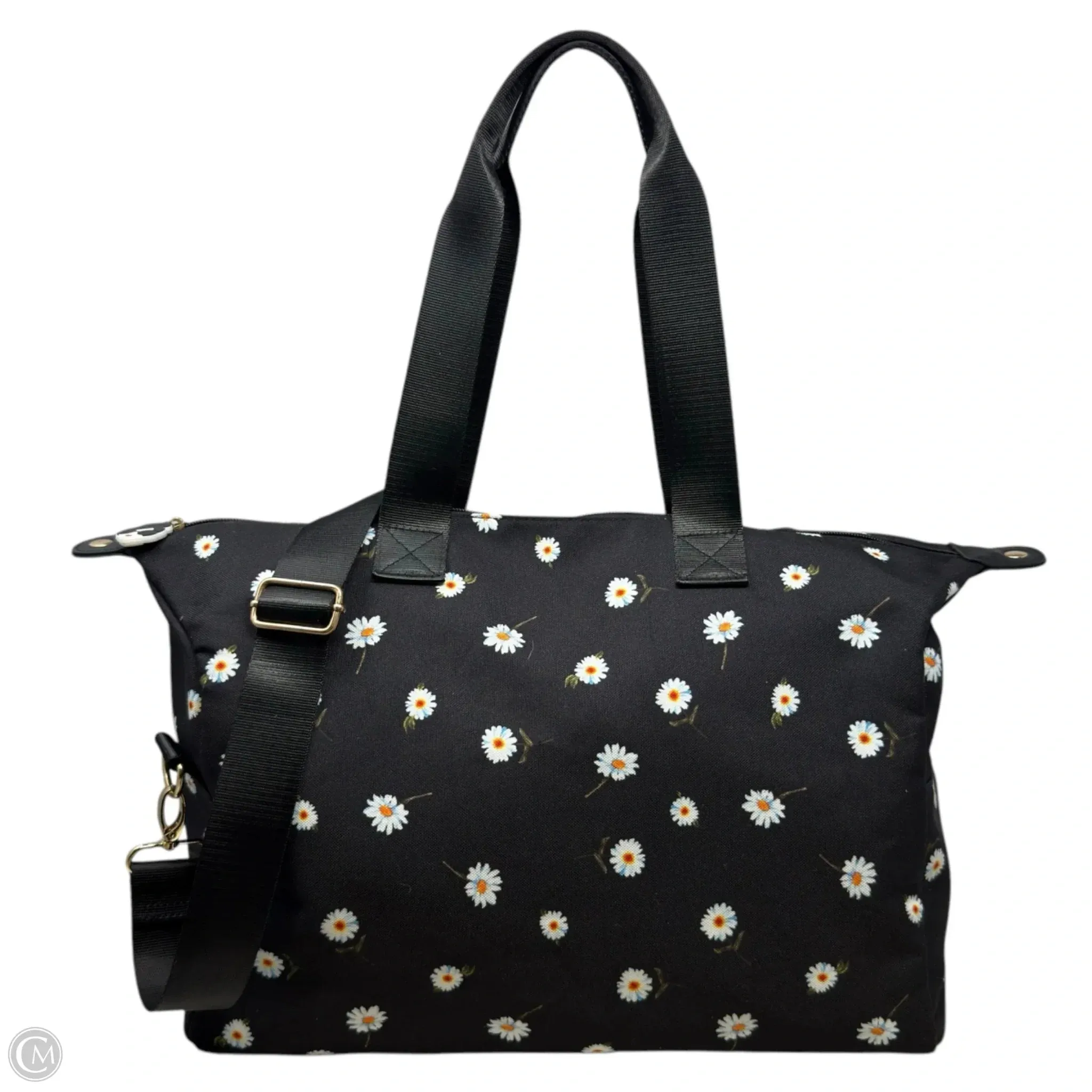 Daisy Print Duffle Bag Designer By Alice   Olivia, Size: Medium