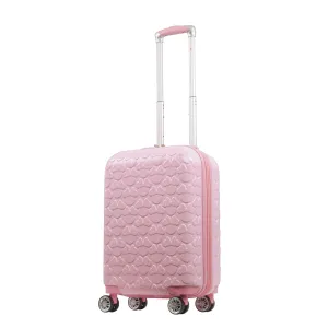 Disney Ful Minnie Mouse Icon All Over 3D Molded 22.5" Carry-on Luggage