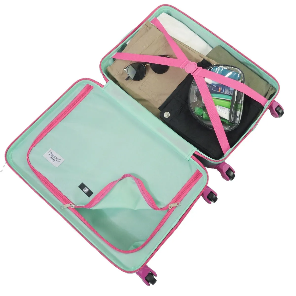 Disney Princess Girl Power Kids 21" Spinner Luggage