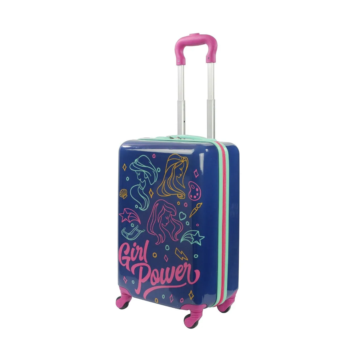 Disney Princess Girl Power Kids 21" Spinner Luggage