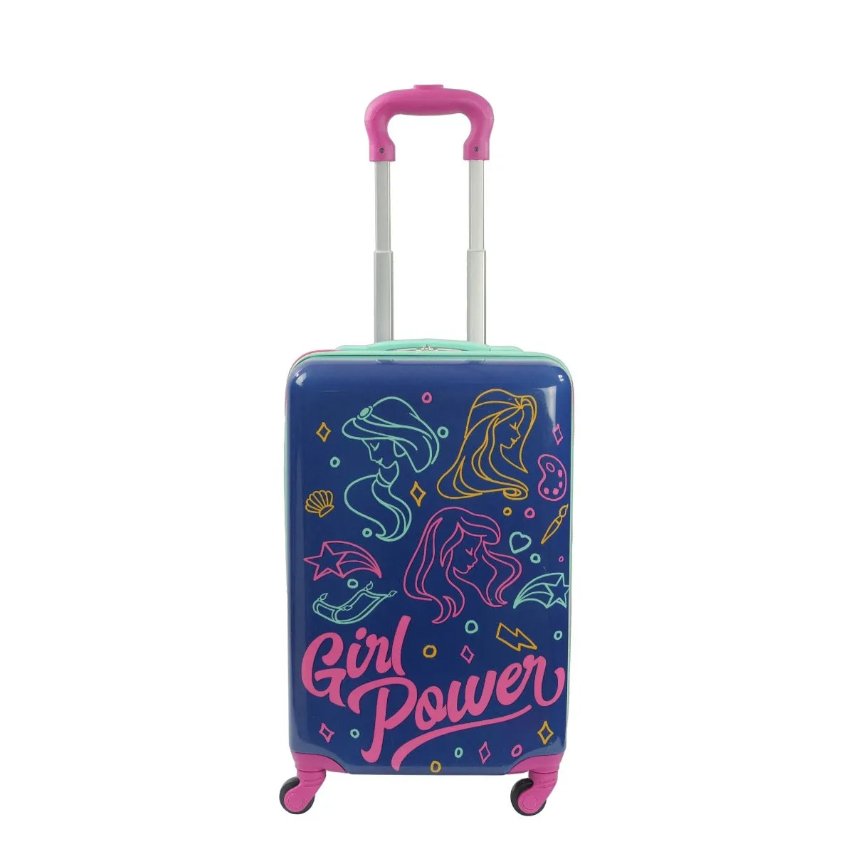 Disney Princess Girl Power Kids 21" Spinner Luggage