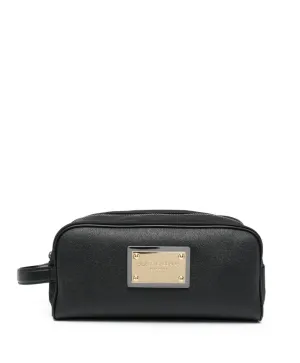 Dolce & Gabbana logo-plaque wash bag