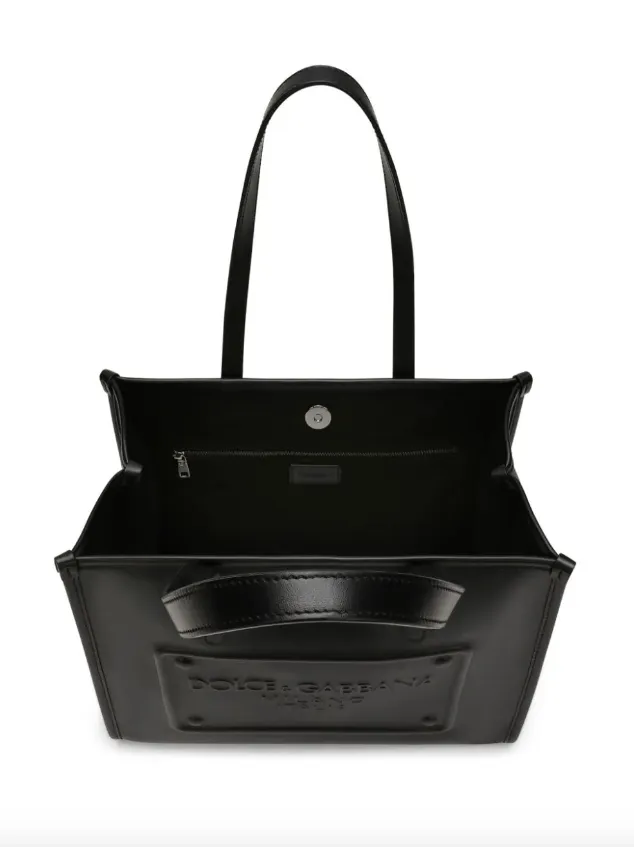 Dolce & Gabbana shopping leather tote bag