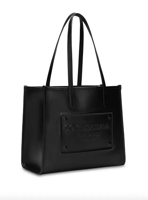Dolce & Gabbana shopping leather tote bag