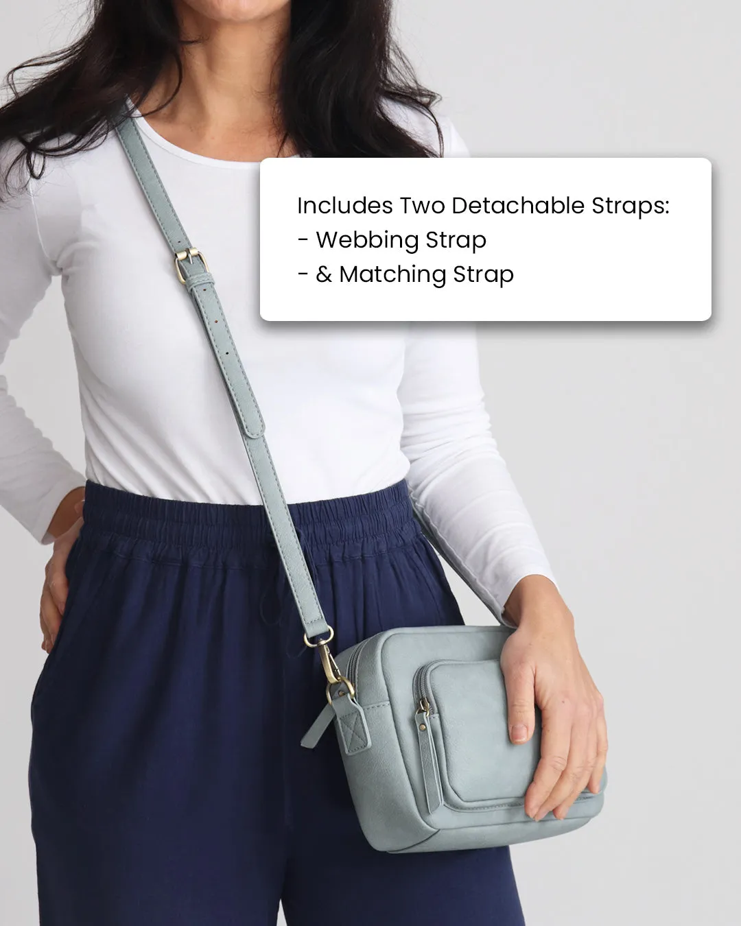 Doyle Crossbody - Duck Egg