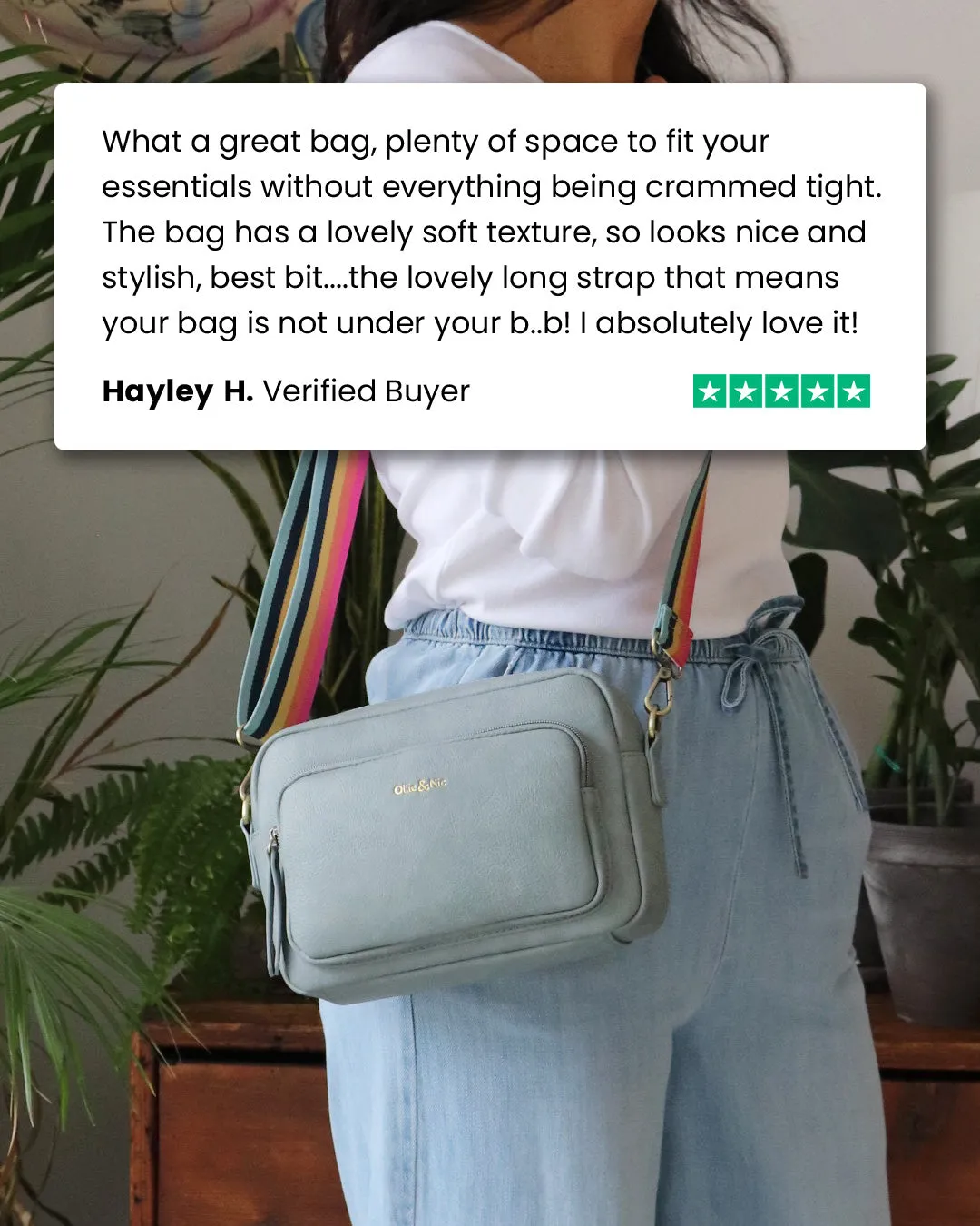 Doyle Crossbody - Duck Egg