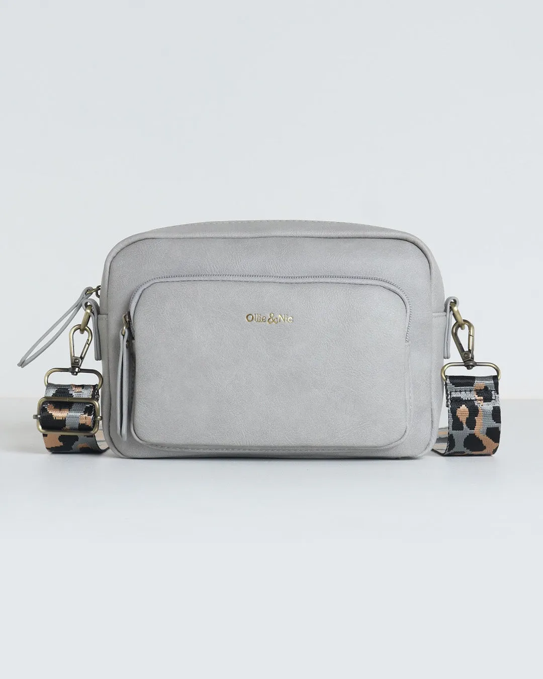 Doyle Crossbody - Light Grey