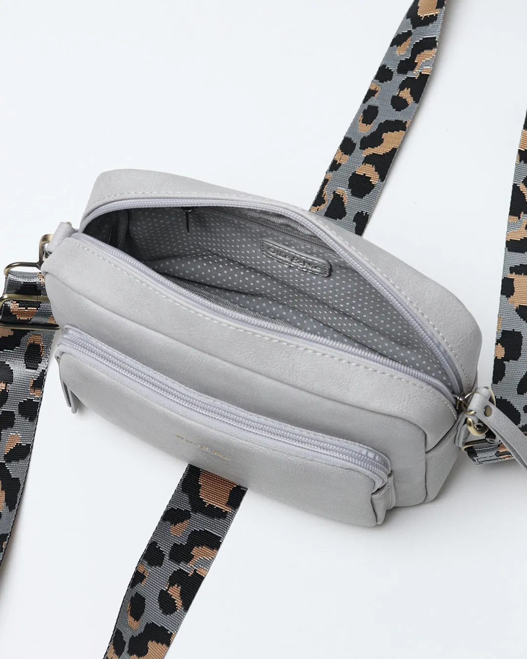 Doyle Crossbody - Light Grey