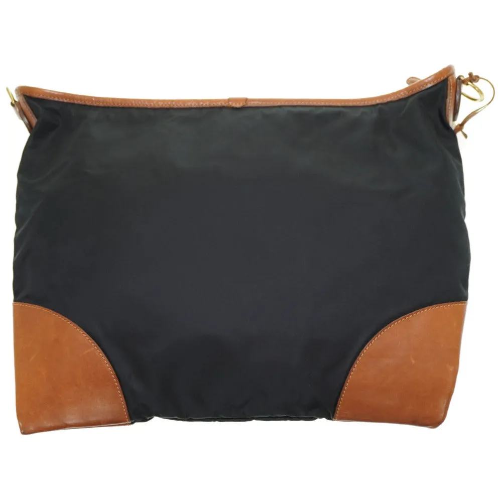 Felisi Shoulder Bag 12??9???? Nylon, Leather black Shoulder Bag mens Used