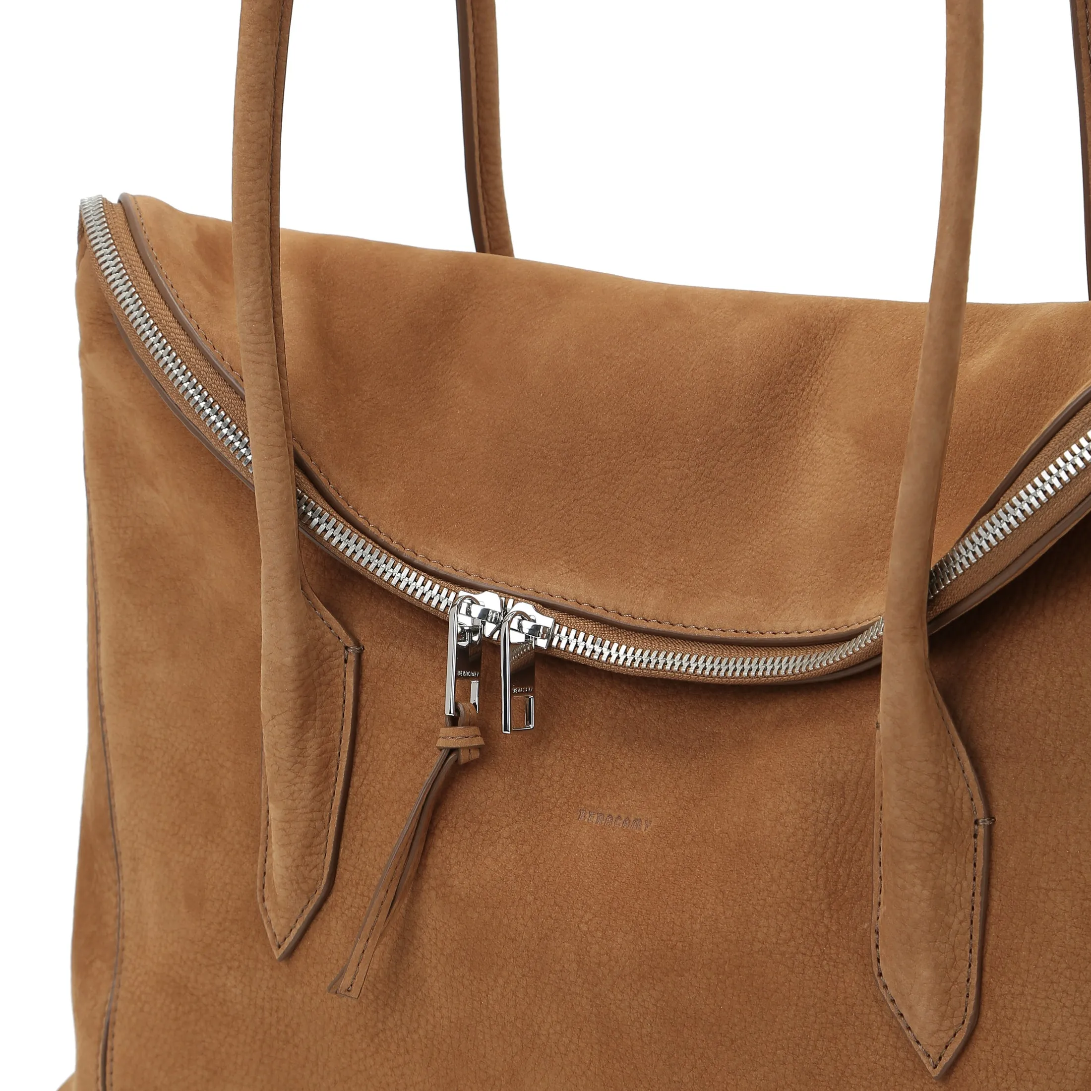 Folding Tote Large - Caramel