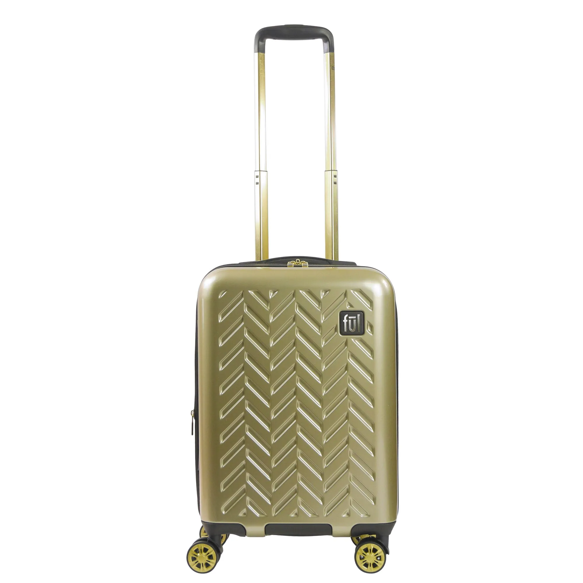 Ful Grove 23 inch Hardside Spinner luggage,  Gold