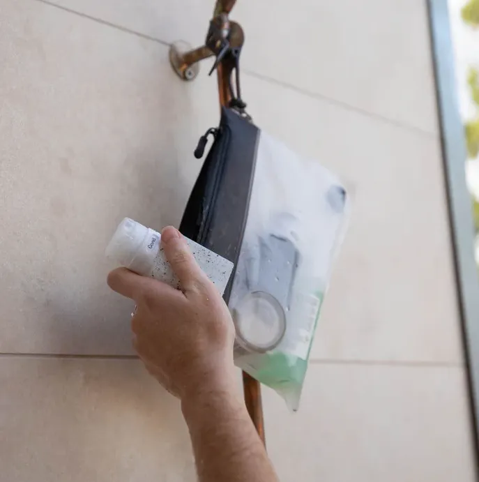 Gravel The Pouch TSA Compliant Shower Bag