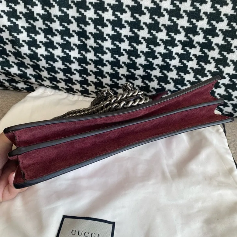 Gucci Dionysus Beige GG Blooms Canvas Shoulder Bag