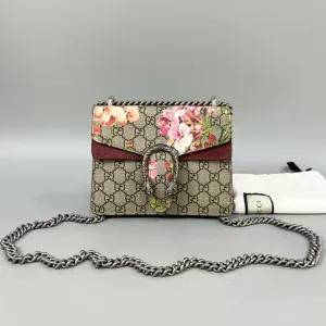 Gucci Dionysus Floral GG Supreme Small Shoulder Bag