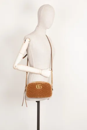 GUCCI GG Marmont Shoulder Bag Velvet