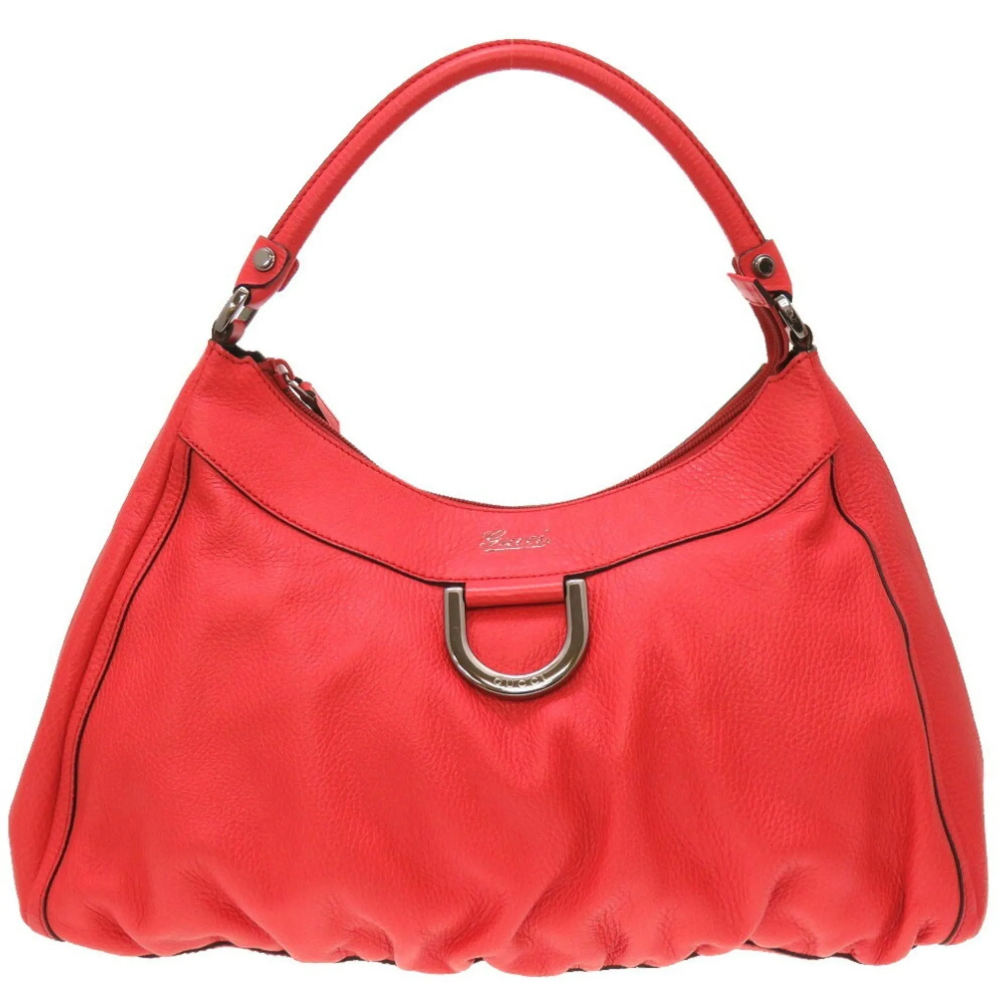 GUCCI leather red 327786 one shoulder bag