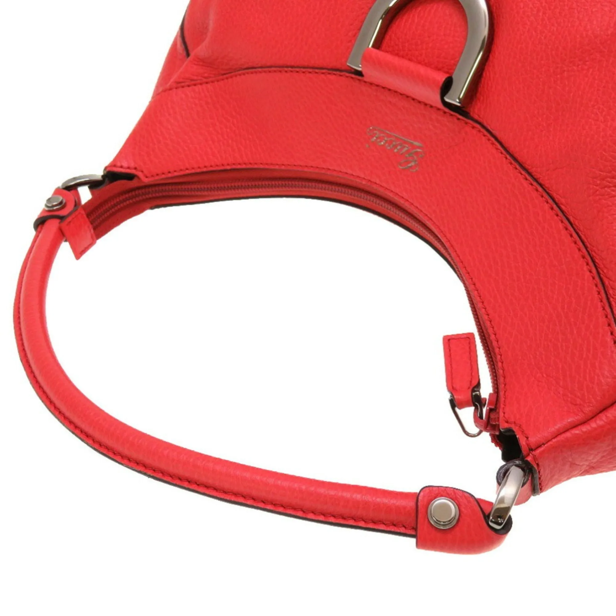 GUCCI leather red 327786 one shoulder bag