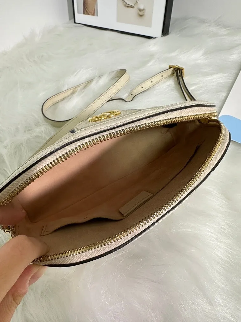 Gucci Ophidia Cream Shoulder Bag - Preloved, Vintage Designer Handbag