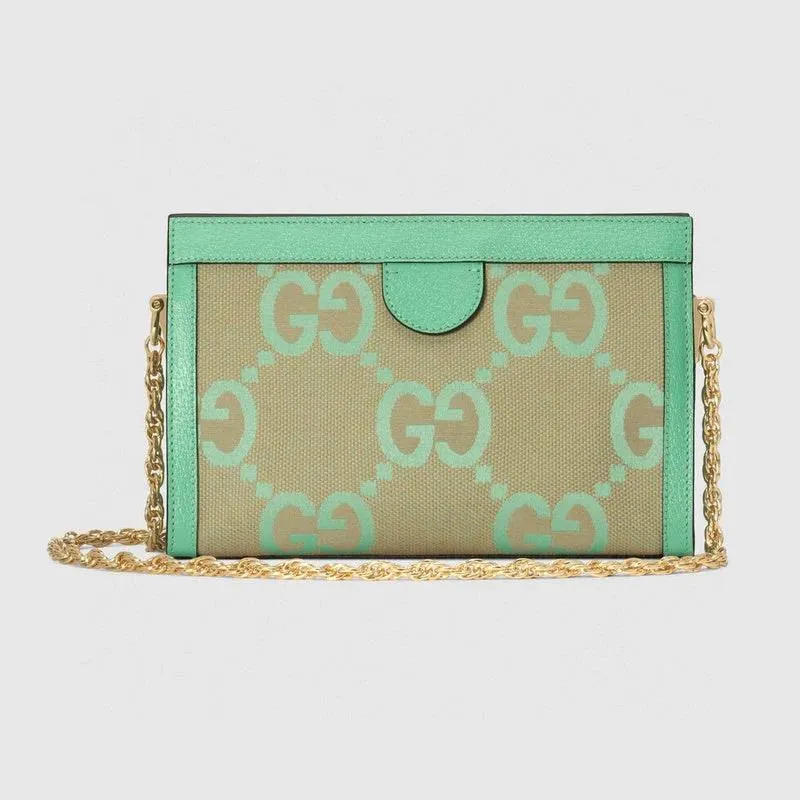 GUCCI OPHIDIA JUMBO GG SMALL SHOULDER BAG