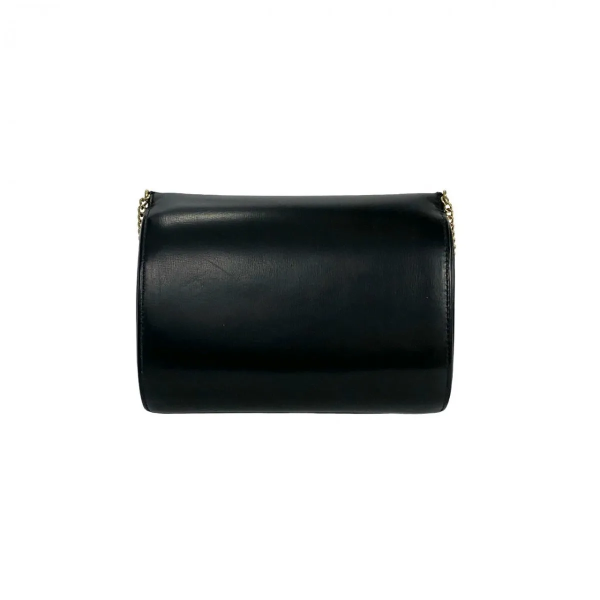GUCCI Shoulder Bag leather black Old Gucci