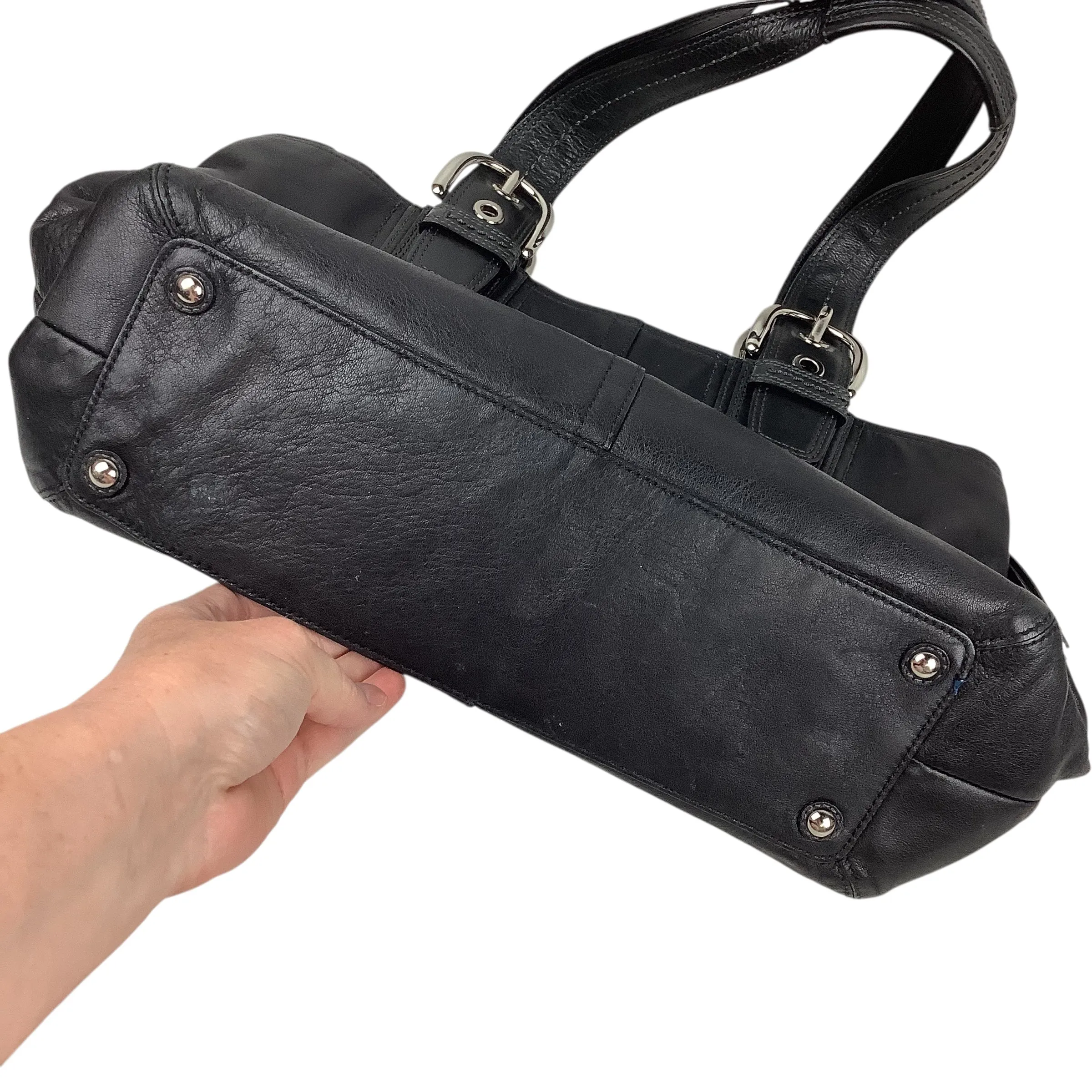 Handbag Designer By Coach, Size: Medium