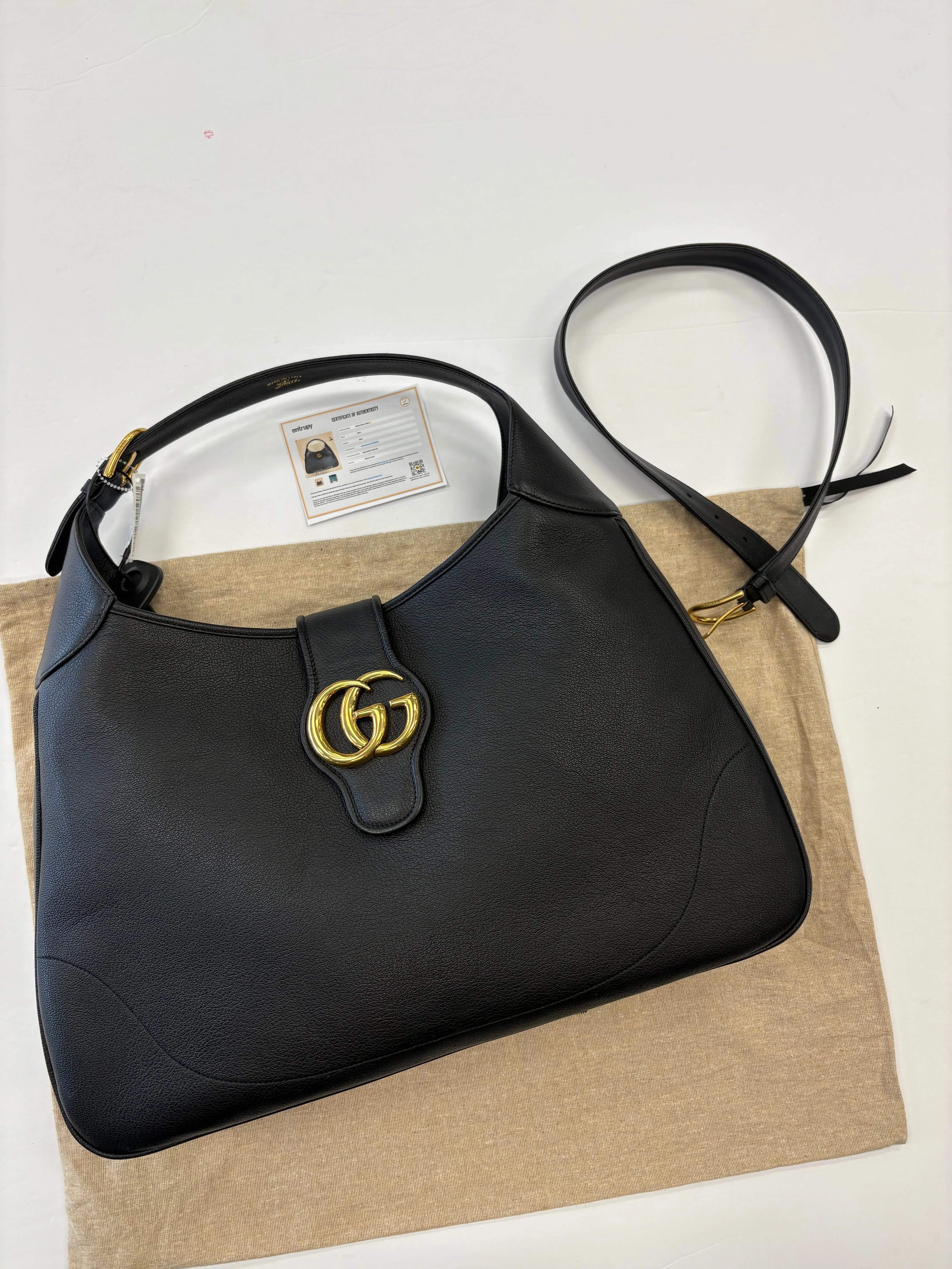 Handbag Luxury Designer By Gucci, Size: Large