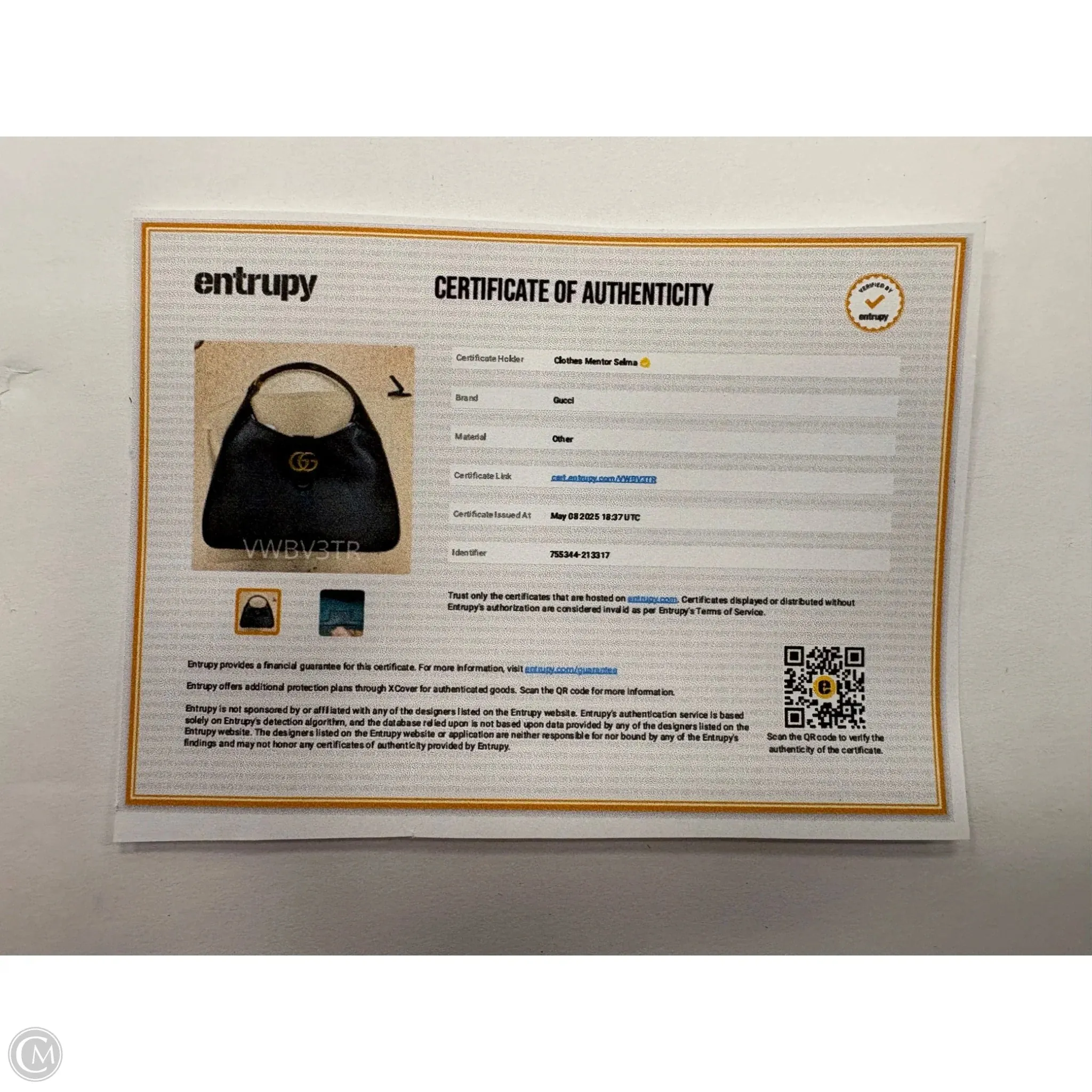 Handbag Luxury Designer By Gucci, Size: Large