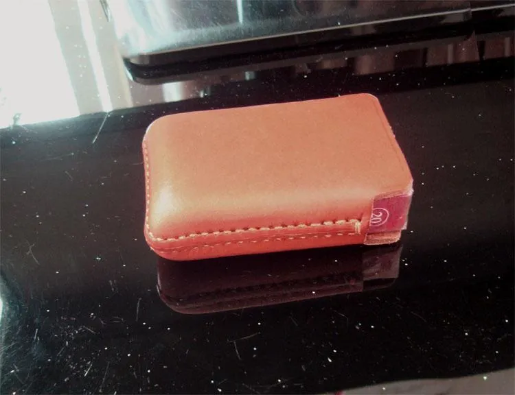 Handmade Brown Leather Mens Cigarette Case Cigarette Holder Case for Men