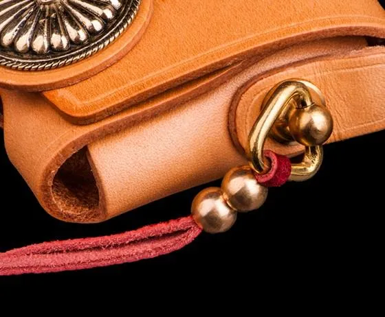 Handmade Leather Mens Leather Cigarette Cases Cigarette Box Lighter Pocket Tobacco Pouch