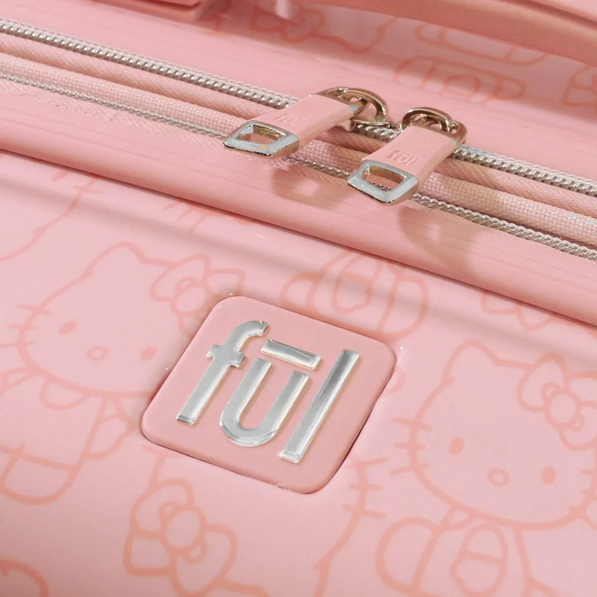 Hello Kitty Pose All Over 22" Hard-Sided Luggage Pink