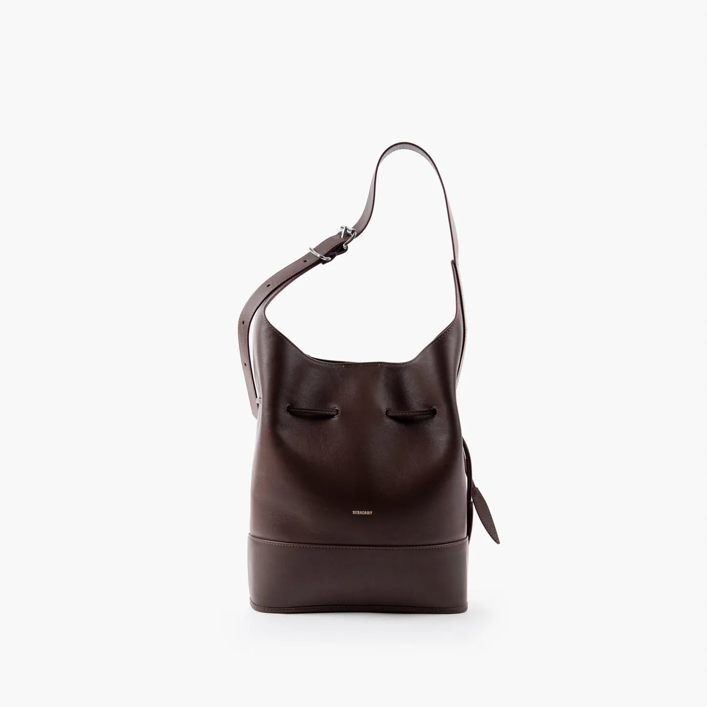 Jeremiah Flat Bucket Bag - Cacao
