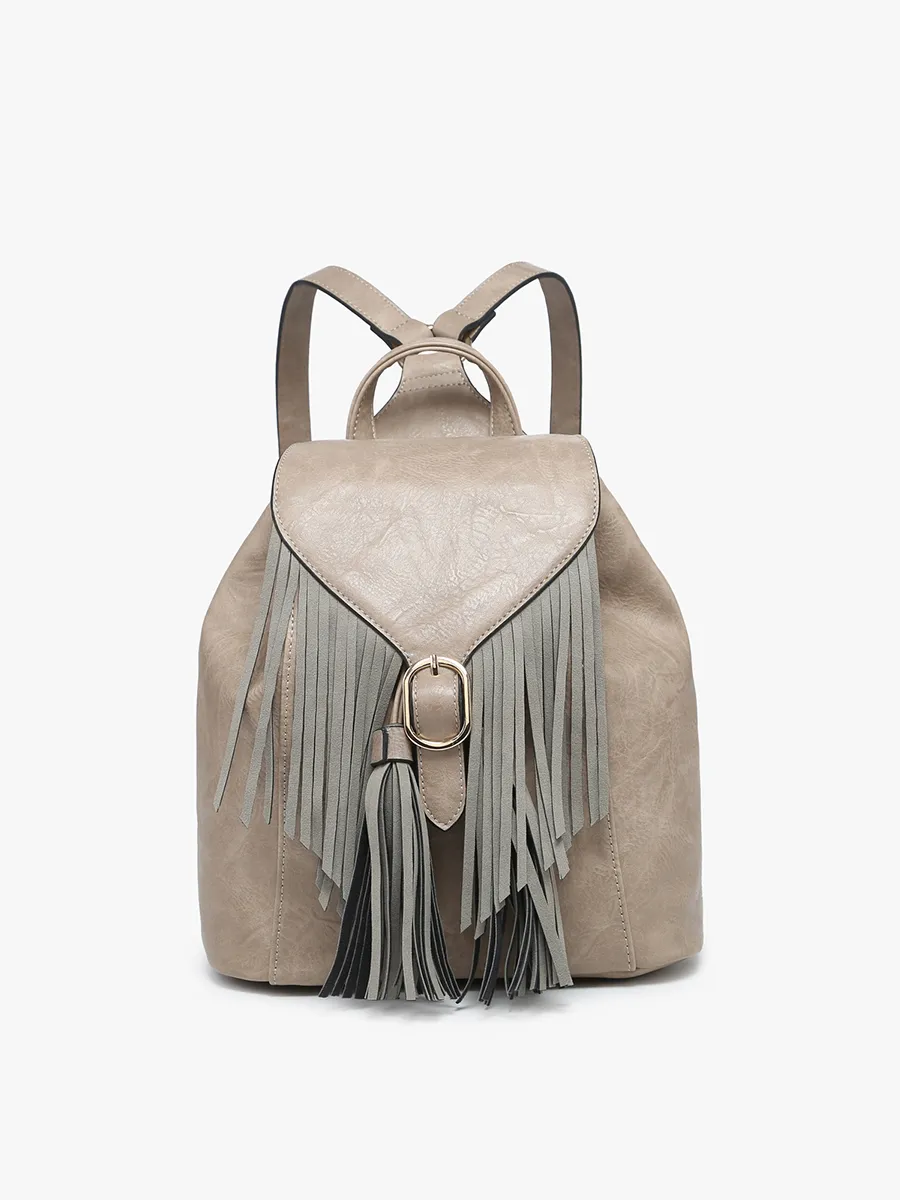Jewel Vegan Bucket Backpack