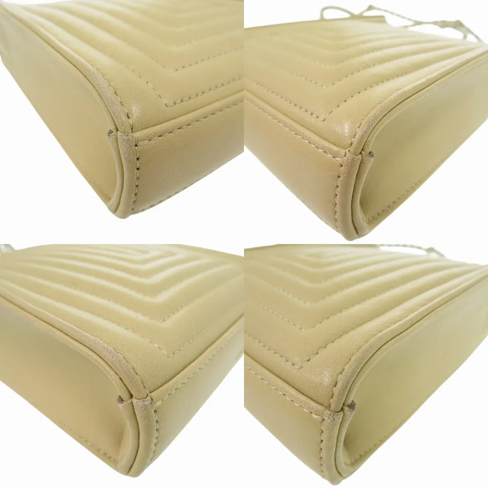 JIL SANDER Shoulder Bag leather beige Tangle SM