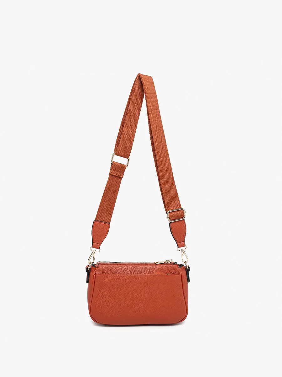 Kallie Vegan Snap Front Crossbody