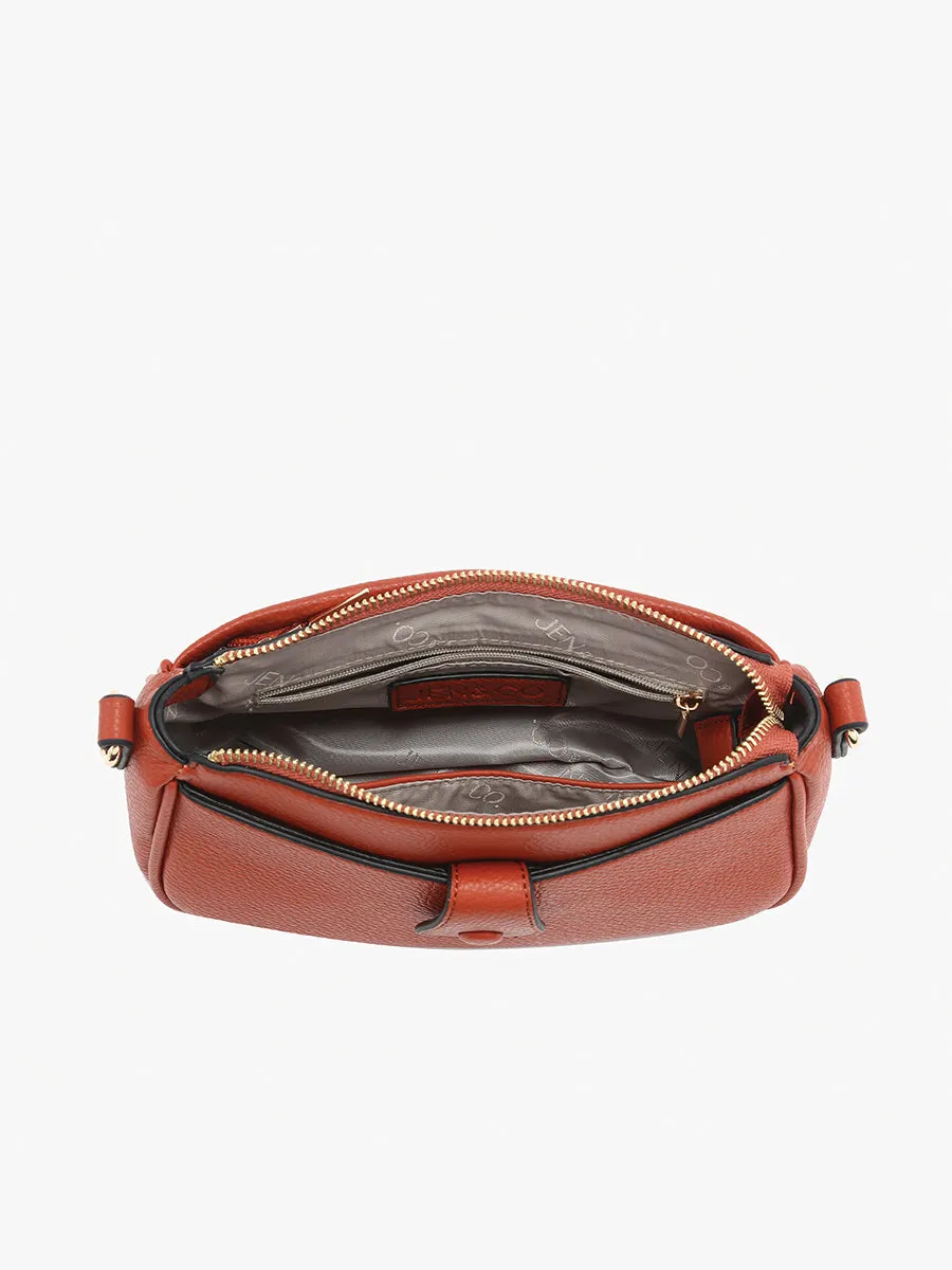 Kallie Vegan Snap Front Crossbody