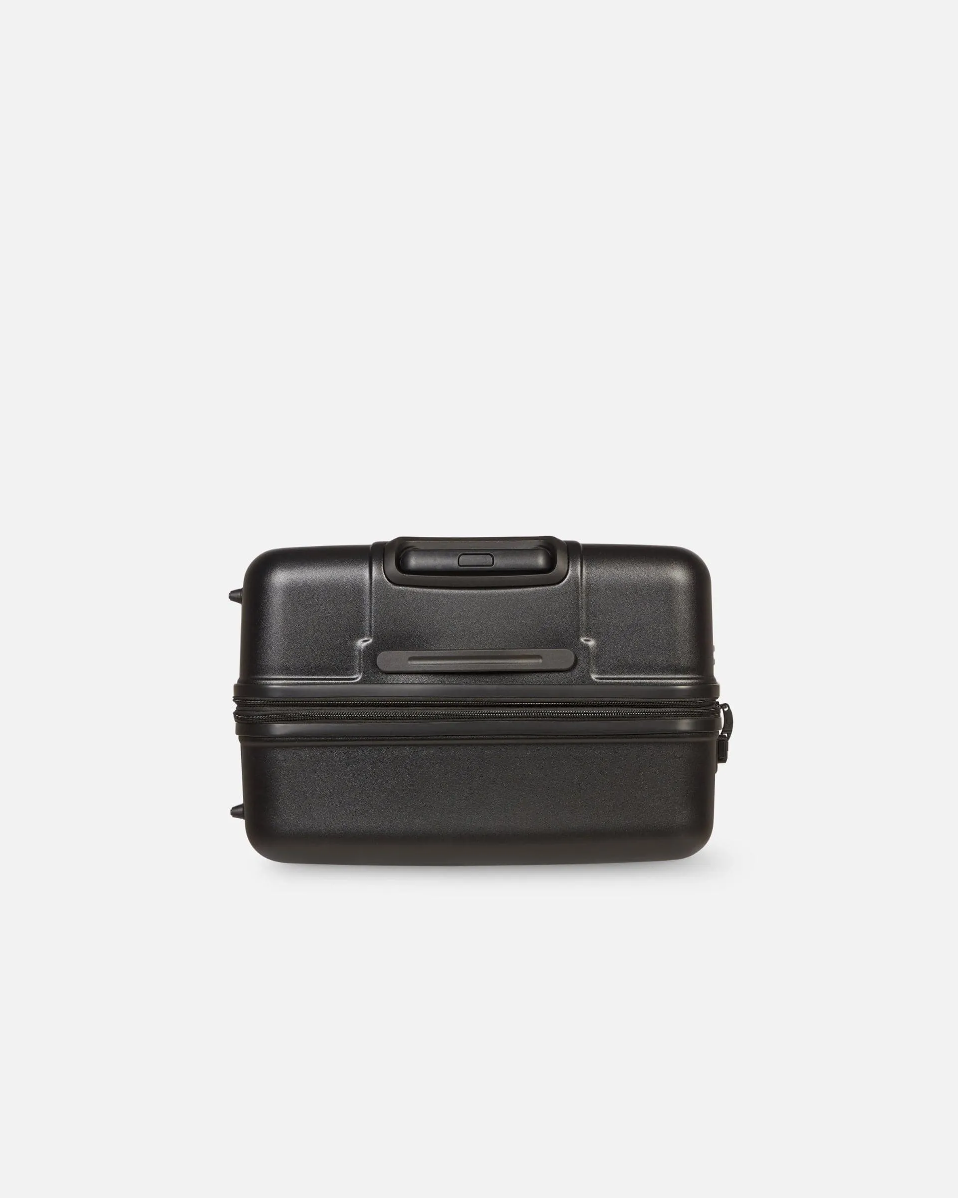 Large Suitcase in Black - Logo