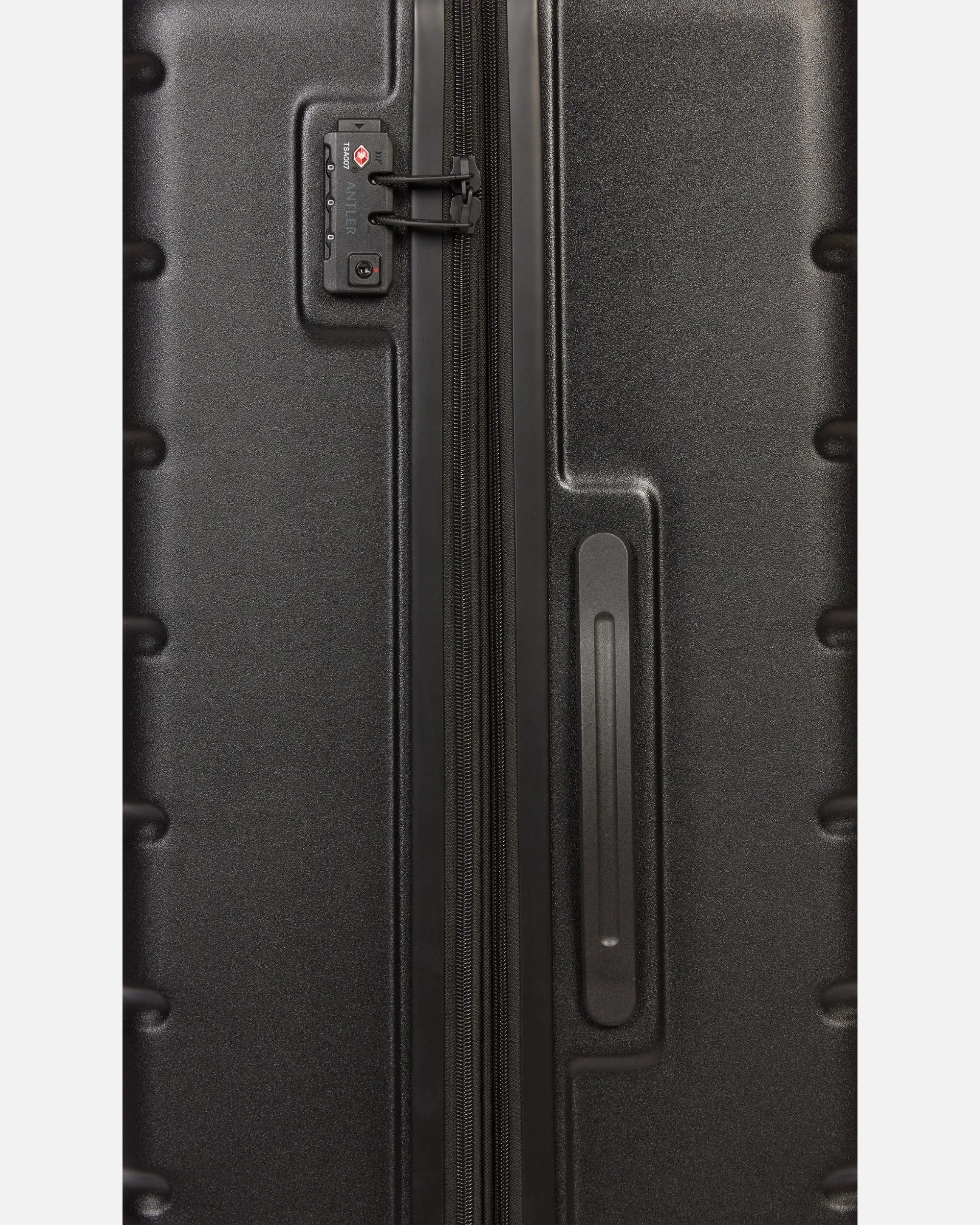 Large Suitcase in Black - Logo