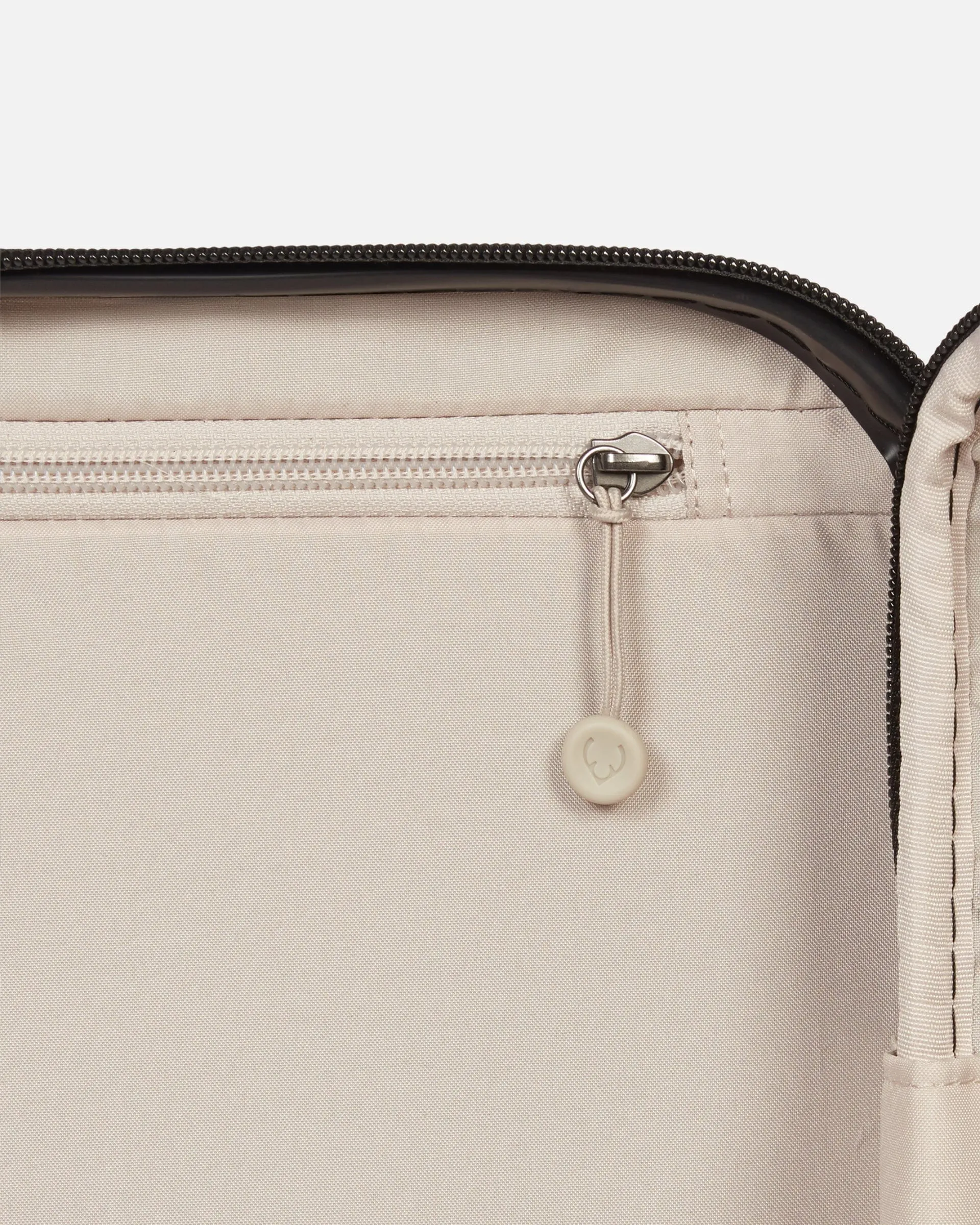 Large Suitcase in Black - Logo