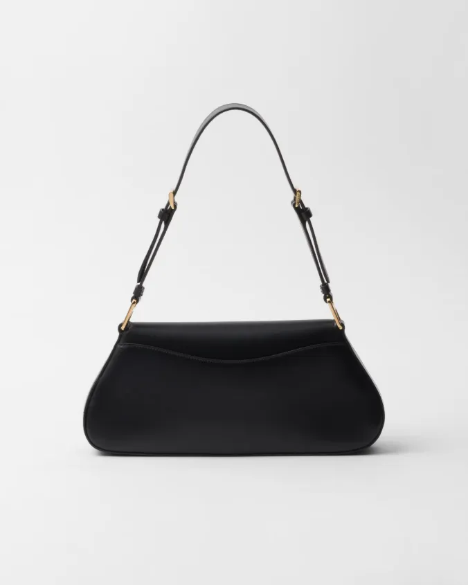 Leather shoulder bag