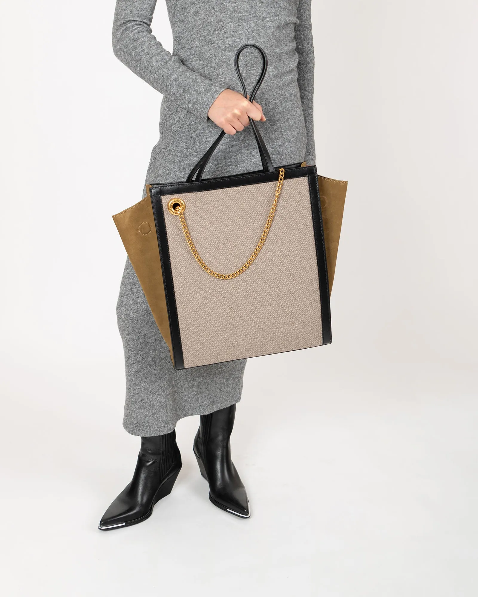 LEXI GM - Taupe and wool