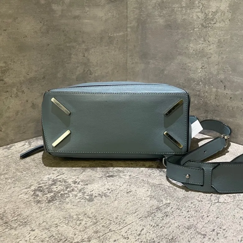 Loewe Puzzle Green Leather Shoulder Bag Medium