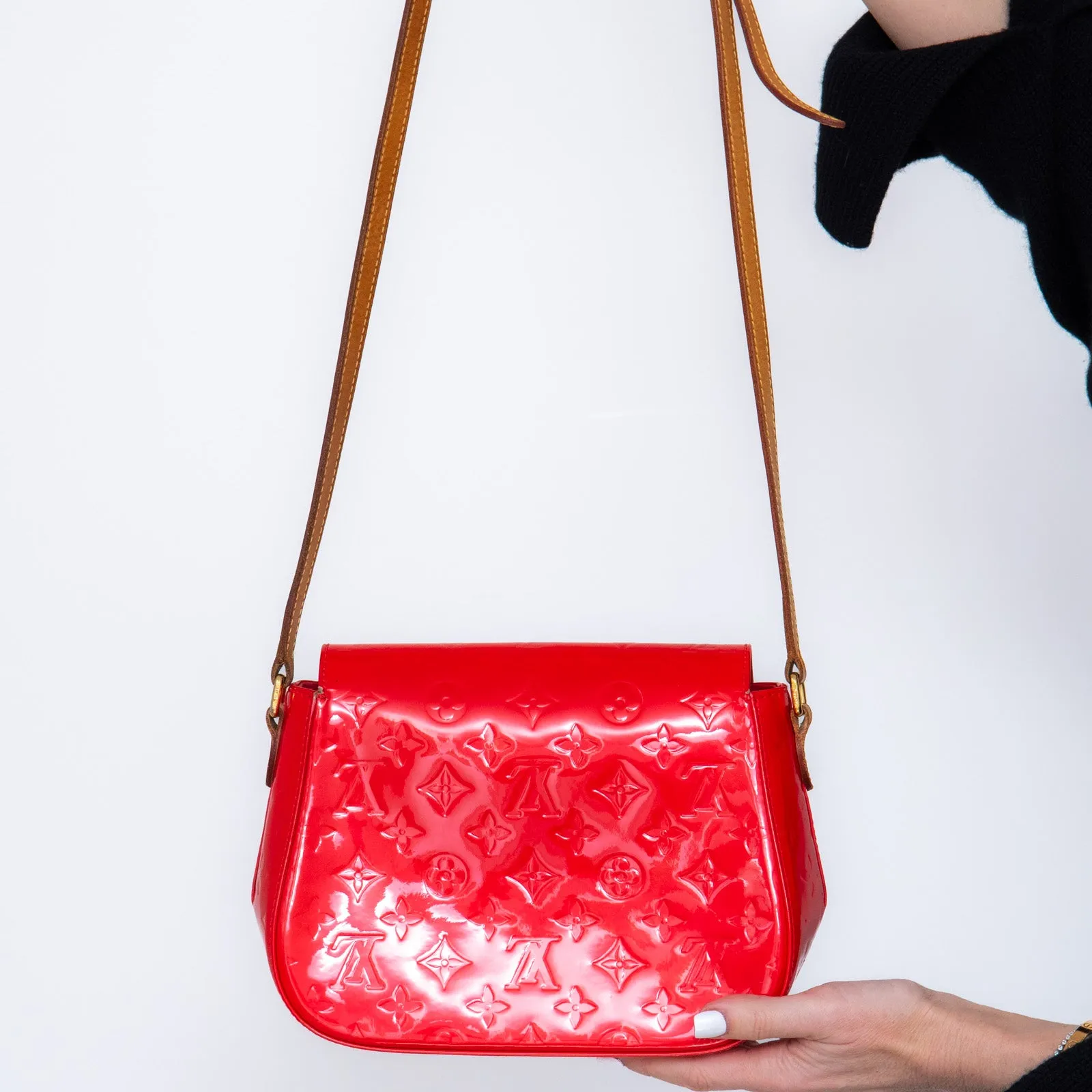 Louis Vuitton Bellflower Vernis Grenadine Crossbody Bag