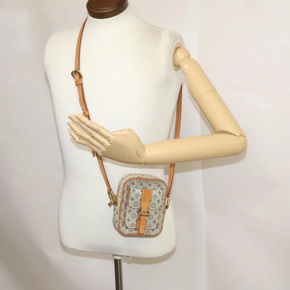 Louis Vuitton Blue Canvas Juliette shoulder bag