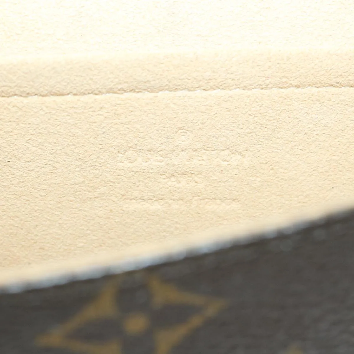 Louis Vuitton Brown Canvas Pochette Twin shoulder bag