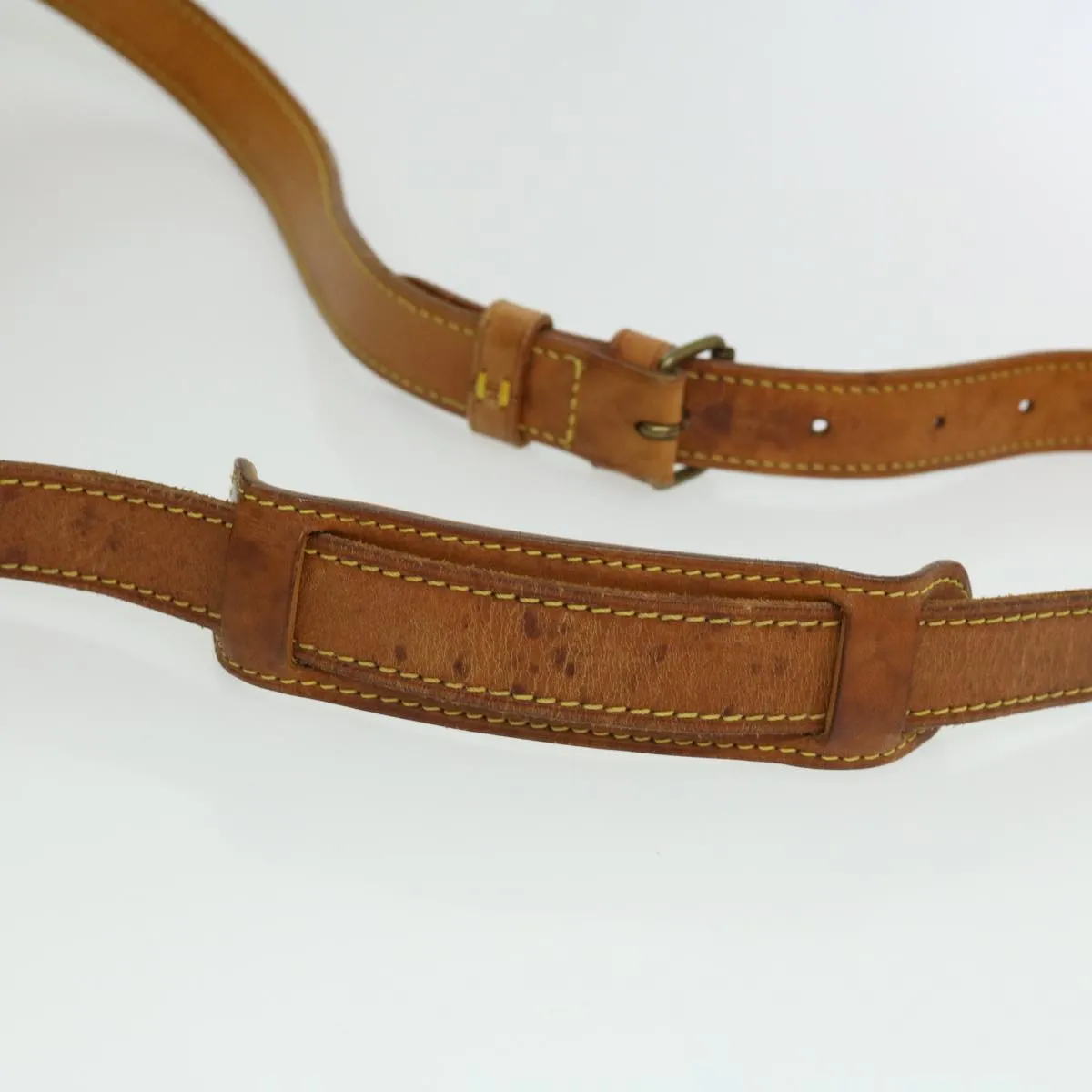 Louis Vuitton Brown Canvas Saumur 35 shoulder bag