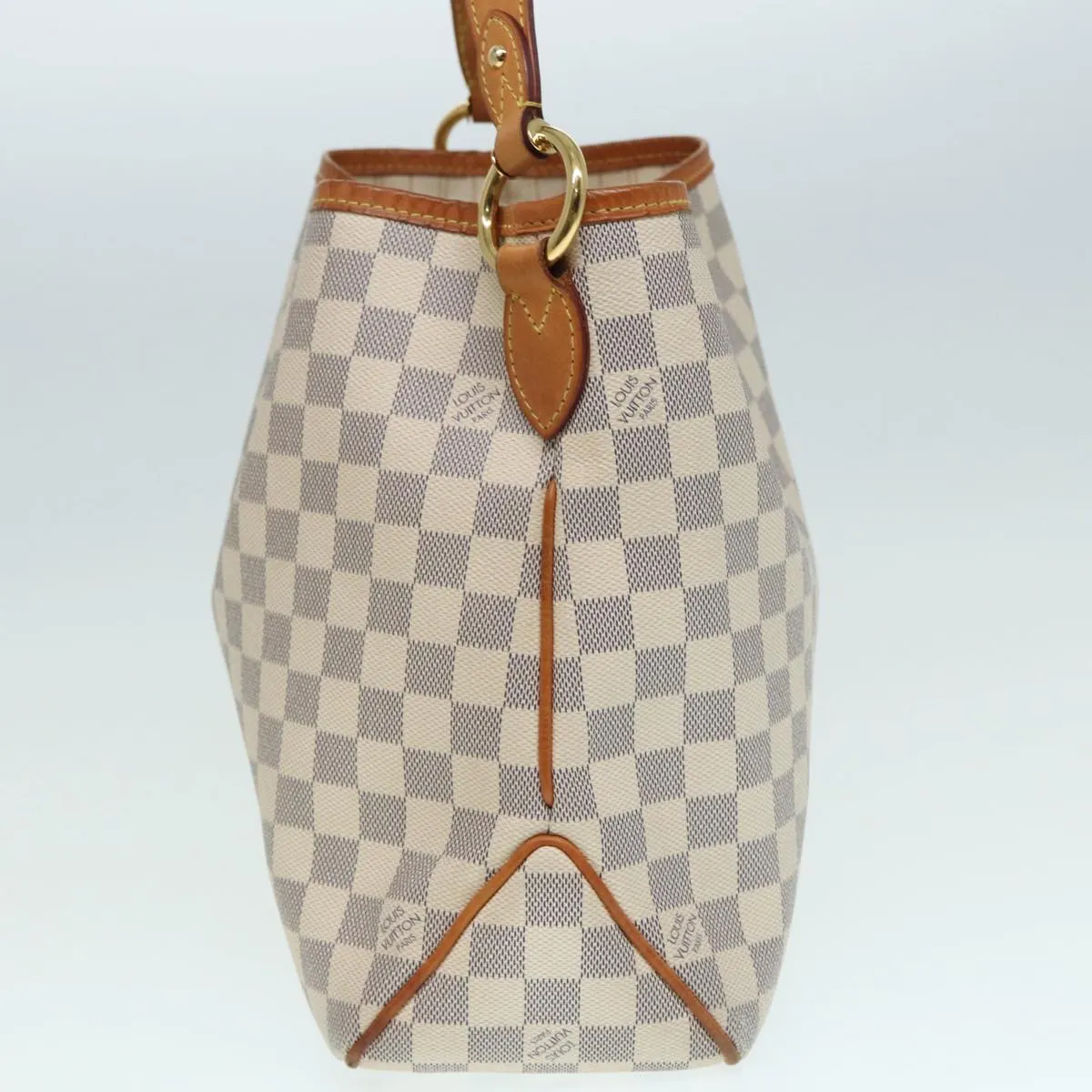 LOUIS VUITTON Damier Azur Delightful PM Shoulder Bag N41447 LV Auth 86589