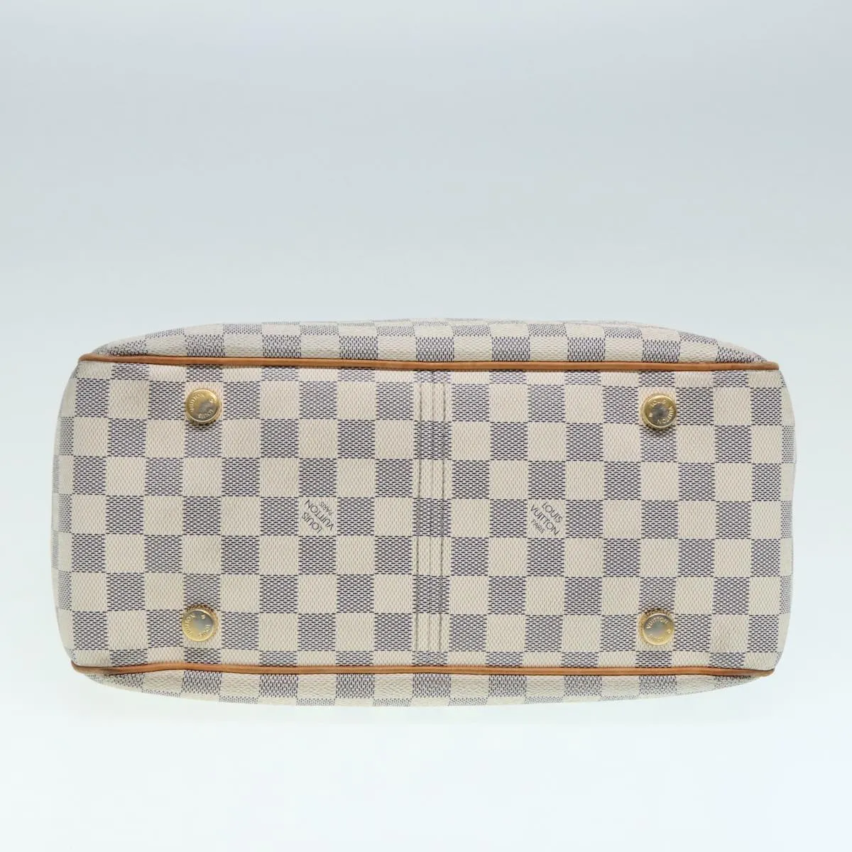 LOUIS VUITTON Damier Azur Figueri PM Shoulder Bag N41176 LV Auth 84977